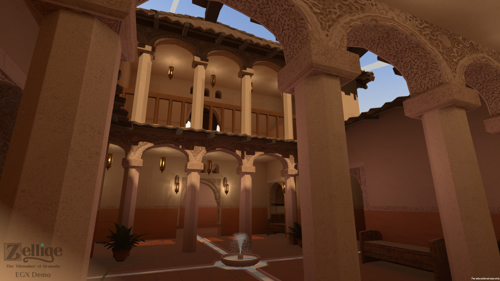 A screenshot from Zellige: The Tilemaker of Granada