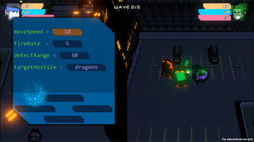 A screenshot from Project Robotto