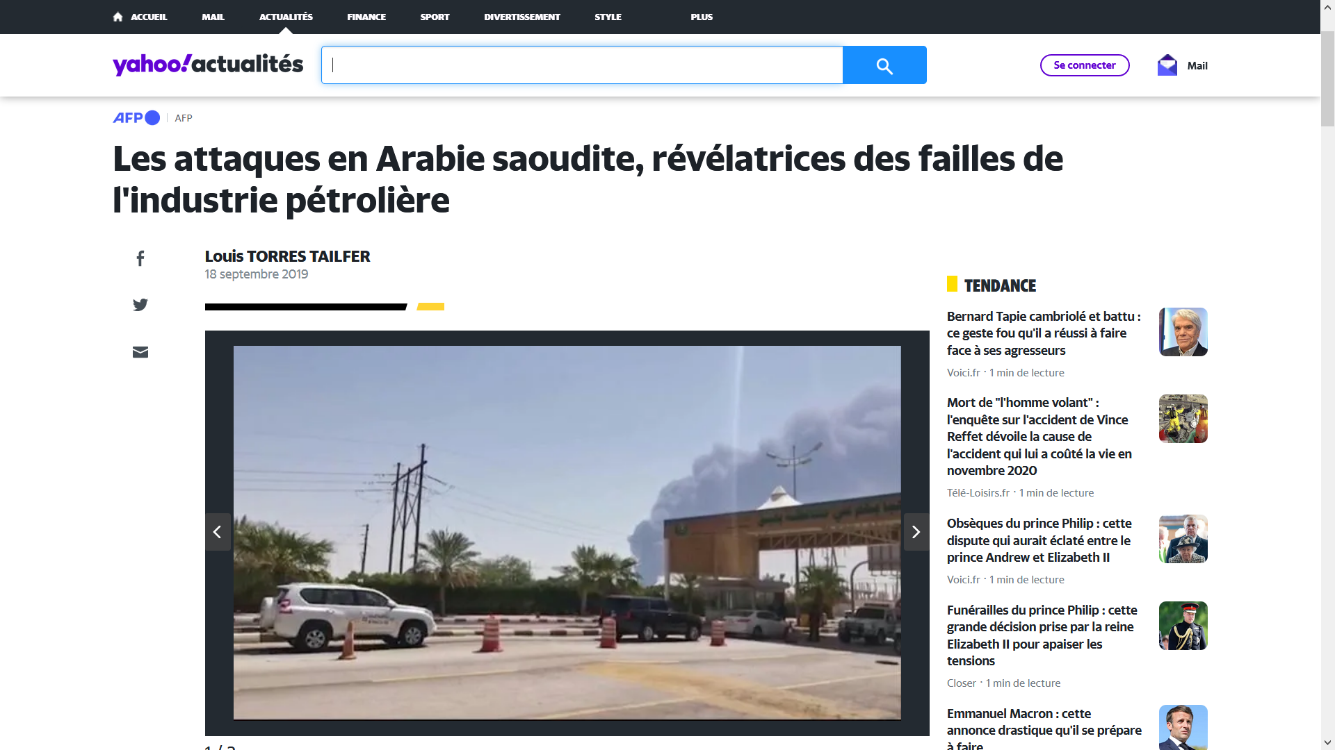 Les attaques en Arabie saoudite, révélatrices des failles de l'industrie pétrolière